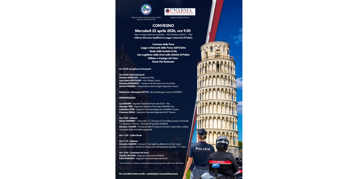 Allarme sicurezza: equilibrio tra legge e interventi di polizia